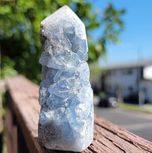 NEW 3.52" - 227g MADAGASCAR CELESTITE TOWER